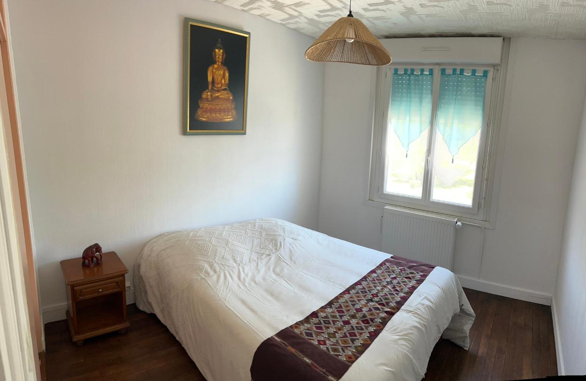 5Min Futuroscope 80M2 - 3 Chambres - Parking Prive - Wifi - Jardin Chasseneuil-du-Poitou Luaran gambar